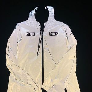Pink Victoria Secrete Reflective Jacket